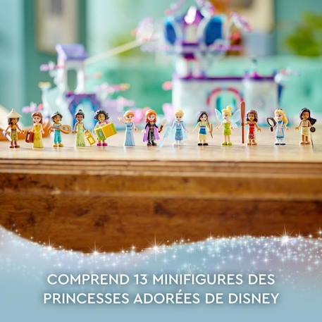 LEGO® Disney 43215 La Cabane Enchantée dans l’Arbre, avec 13 Mini-Poupées dont Princesse Jasmine et Elsa BLEU 3 - vertbaudet enfant 