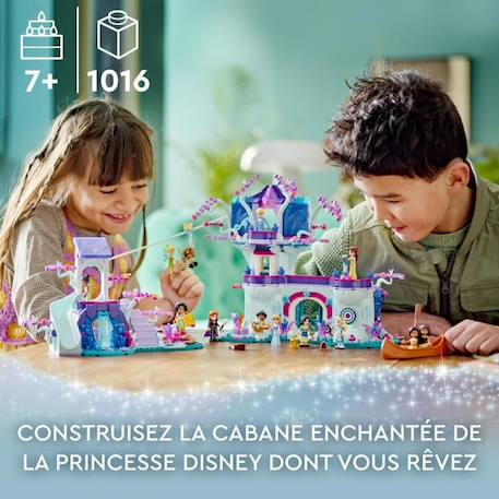 LEGO® Disney 43215 La Cabane Enchantée dans l’Arbre, avec 13 Mini-Poupées dont Princesse Jasmine et Elsa BLEU 6 - vertbaudet enfant 