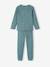 Lot de 2 pyjamas garçon ours maille côtelée vert émeraude 10 - vertbaudet enfant 