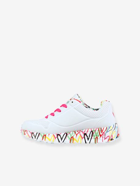 Baskets enfant Uno Lite - Lovely Luv 314976L-WMLT blanc 2 - vertbaudet enfant 