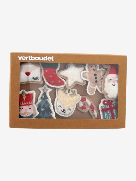 Lot de 10 décorations de Noël en feutrine à suspendre Casse-Noisette rouge 2 - vertbaudet enfant 