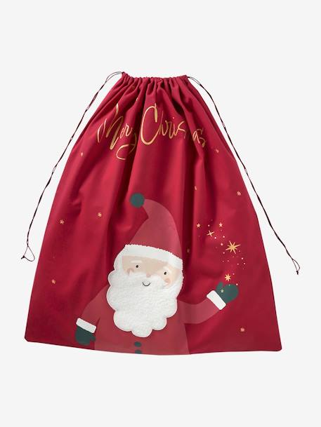 Sac à jouets personnalisable Père Noël rouge 3 - vertbaudet enfant 