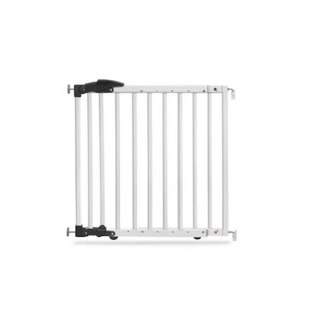 Barrière de porte - GEUTHER - Fixation par pression - Bois - Blanc BLANC 1 - vertbaudet enfant 