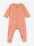 Pyjama bébé imprimé en velours PETIT BATEAU marron imprimé 1 - vertbaudet enfant 
