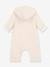 Combinaison longue ouatinée à capuche en coton bébé PETIT BATEAU beige 3 - vertbaudet enfant 