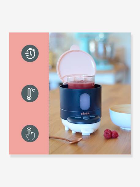 Préparateur de biberon 2 en 1 Bib'Expresso bleu+night blue+terracotta+white grey 11 - vertbaudet enfant 