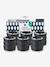 Lot de 18 recharges pour poubelles à couches Tec et Twist & Click Sangenic gris 2 - vertbaudet enfant 