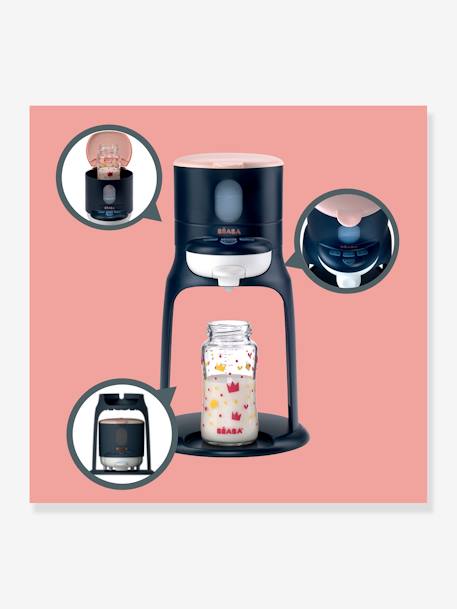 Préparateur de biberon 2 en 1 Bib'Expresso bleu+night blue+terracotta+white grey 12 - vertbaudet enfant 