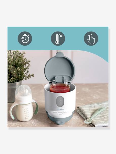 Préparateur de biberon 2 en 1 Bib'Expresso bleu+night blue+terracotta+white grey 27 - vertbaudet enfant 