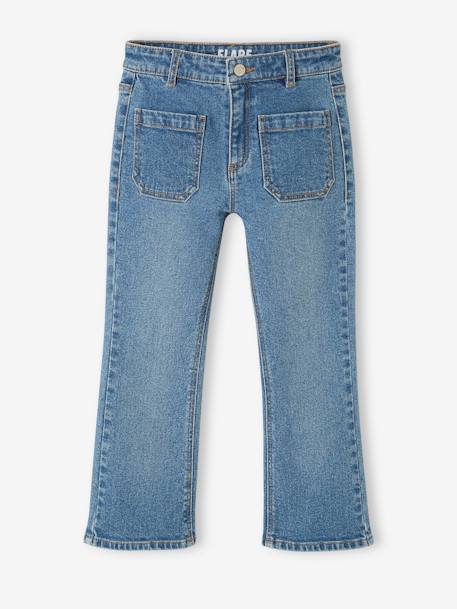 Jean flare 7/8ème fille stone 3 - vertbaudet enfant 