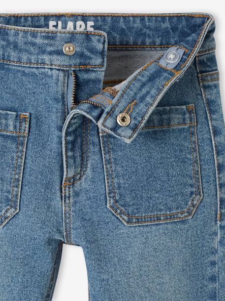 Jean flare 7/8ème fille stone 5 - vertbaudet enfant 