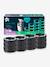 Lot de 12 recharges pour poubelles à couches Tec et Twist & Click Sangenic en plastique recyclé gris 2 - vertbaudet enfant 