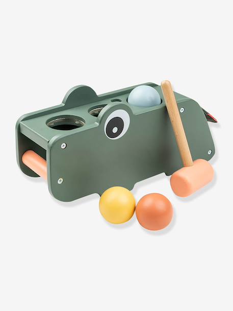 Jeu de Marteau Croco - vert 2 - vertbaudet enfant 
