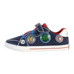 Chaussures-Chaussures fille 23-38-Baskets, tennis-Basket à Scratch Plate Geox Enfant Kilwi Canv+Tumb