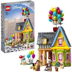 Jouet-Jeux d'imagination-LEGO® Disney et Pixar - La Maison de « Là-haut » - Jouet 100ème Anniversaire Disney