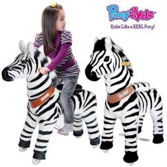 PonyCycle - Modèle U - Zebra à roues avec frein et son - Taille 3 pour les 3-5 ans  - vertbaudet enfant