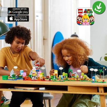LEGO® Super Mario 71418 Set La boîte à Outils Créative, Jouet Enfants 6 Ans, avec Figurines BLANC 6 - vertbaudet enfant 