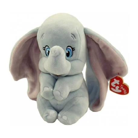 Peluche Ty Disney Dumbo Medium - TY - Taille moyenne - Gris - Mixte NOIR 1 - vertbaudet enfant 