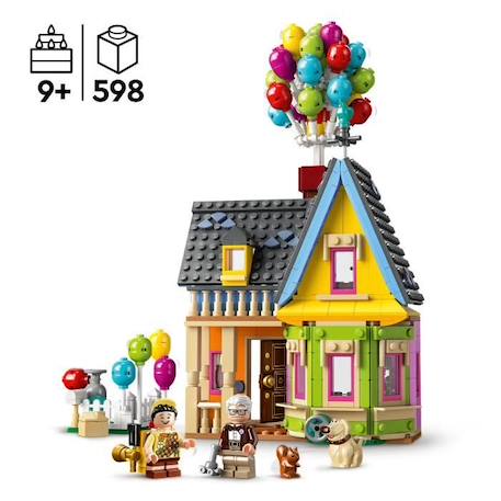 LEGO® Disney et Pixar - La Maison de « Là-haut » - Jouet 100ème Anniversaire Disney BLANC 3 - vertbaudet enfant 