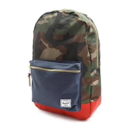 Sac à dos Herschel camouflage et bleu marine Settlment BLEU 2 - vertbaudet enfant 