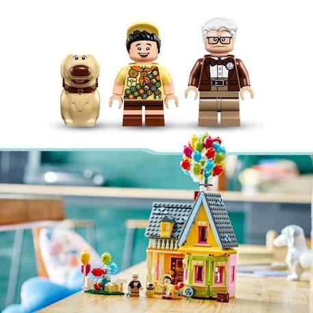 LEGO® Disney et Pixar - La Maison de « Là-haut » - Jouet 100ème Anniversaire Disney BLANC 5 - vertbaudet enfant 