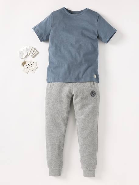 T-shirt garçon personnalisable manches courtes aubergine+blanc+BLEU+jaune pâle+mangue+sauge 17 - vertbaudet enfant 