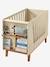 Lit bébé transformable FJORD ficelle 3 - vertbaudet enfant 