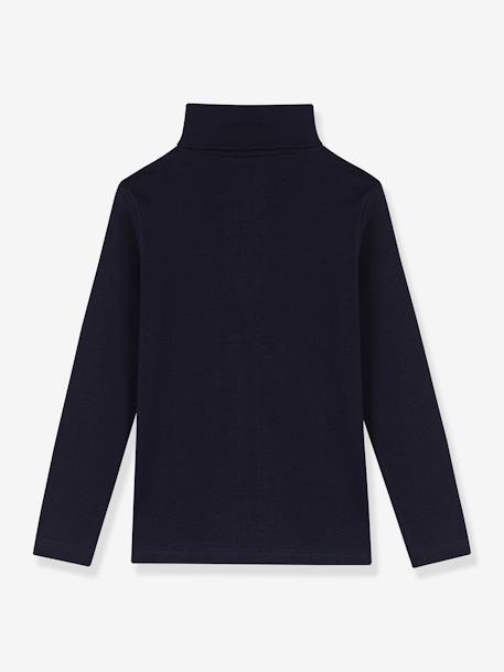 Sous-pull en coton bio bleu 2 - vertbaudet enfant 