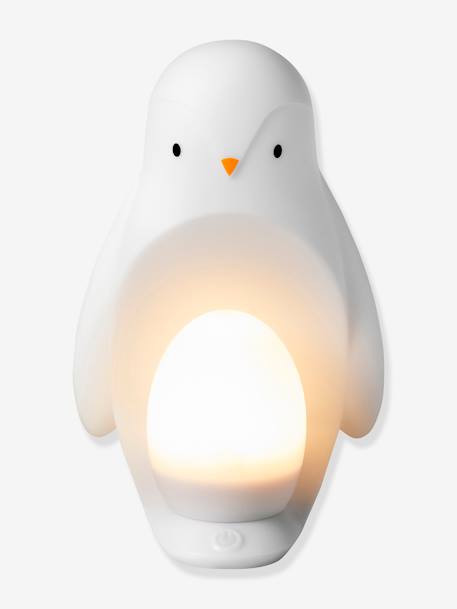 Veilleuse Portable 2-en-1 Pingouin pour chambre d'enfant avec Lumière d'¼uf Portable Pingouin blanc 4 - vertbaudet enfant 
