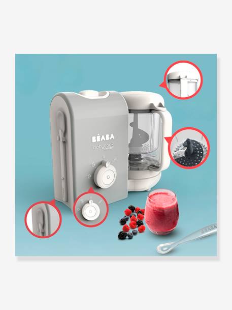 Babycook Express Bleu baltique d'argile+Gris velours 15 - vertbaudet enfant 
