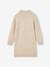 Robe en tricot fille beige chiné+vert 2 - vertbaudet enfant 