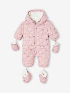 Bébé-Manteau, combipilote, nid d'ange-Combipilote-Combi-pilote avec moufles et chaussons bébé 2 en 1