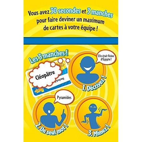 Asmodée - Repos Production - Time's Up! : Party - Version Jaune - Jeu de société - À partir de 12 ans - 4 à 12 joueurs - 40 minutes JAUNE 3 - vertbaudet enfant 