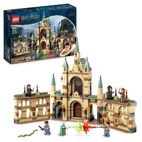 LEGO® Harry Potter 76415 La Bataille de Poudlard, Jouet de Château avec Minifigurine Voldemort BEIGE 1 - vertbaudet enfant 