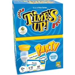 Jouet-Jeux de société-Asmodée - Repos Production - Time's Up! : Party - Version Bleue - Jeu de société - À partir de 12 ans - 4 à 12 joueurs - 40 minutes
