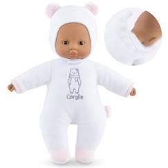 -Poupée fille Corolle Pti' Coeur Ours - blanc 30cm - pour enfant de 9 mois et plus