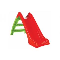 Jouet-Jeux de plein air-Toboggan Happy Slidejunior 123 cm - JAMARA - Vert - Enfant - Plastique