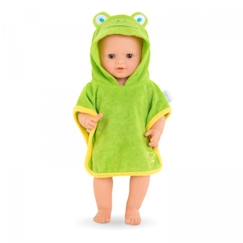 Jouet-Poupons et poupées-Poupées mannequins et accessoires-Cape de bain grenouille pour poupon 36 cm - Corolle