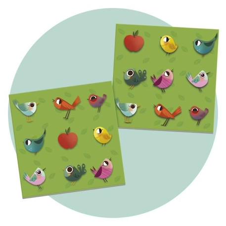 Jeu éducatif pour enfants - Goula - Birds Tree - Observation dès 3 ans - Multicolore - Jeu de plateau BLANC 2 - vertbaudet enfant 
