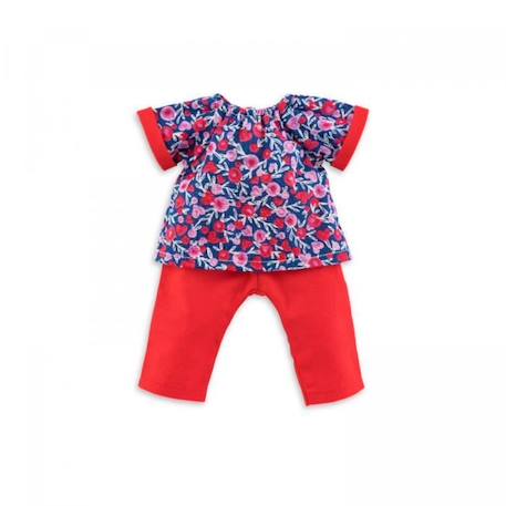 Corolle - Blouse et Pantalon - Vêtements pour poupée Ma Corolle - Multicolore - Enfant ROUGE 1 - vertbaudet enfant 