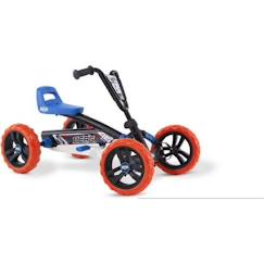 Jouet-Premier âge-Bascules, chariots de marche, trotteurs et porteurs-Kart à pédales BERG Buzzy Nitro - Orange - Pour enfant de 2 à 5 ans