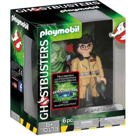 PLAYMOBIL Ghostbusters™ Edition Collector E. Spengler - Figurine collector de 15 cm JAUNE 1 - vertbaudet enfant 
