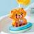 LEGO® 10964 DUPLO Jouet de Bain : Le Panda Rouge Flottant, Set Baignoire pour Bébés et Enfants de 1.5+ ans NOIR 2 - vertbaudet enfant 