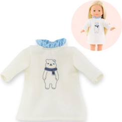 Jouet-Poupons et poupées-Poupons et accessoires-Robe Hiver Polaire pour poupée Ma Corolle 36 cm - COROLLE - Bleu - Vêtement chaud et chic