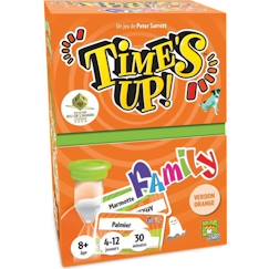 Asmodée - Repos Production - Time's Up! : Family - Version Orange - Jeu de société - À partir de 8 ans - 4 à 12 joueurs - 30  - vertbaudet enfant
