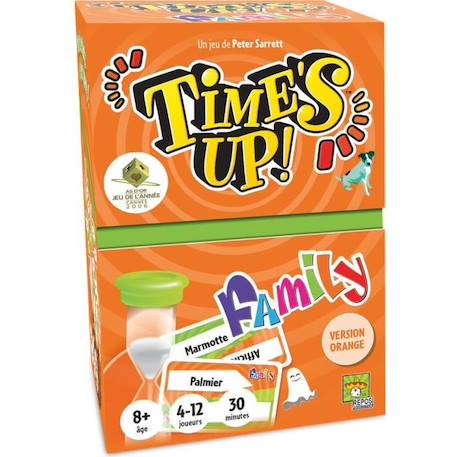Asmodée - Repos Production - Time's Up! : Family - Version Orange - Jeu de société - À partir de 8 ans - 4 à 12 joueurs - 30 ORANGE 1 - vertbaudet enfant 