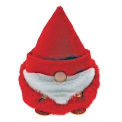 Jouet-Premier âge-Peluche Puffies Gnorbie le gnome 9 cm - TY - Multicolore - Enfant - Rouge - Mixte