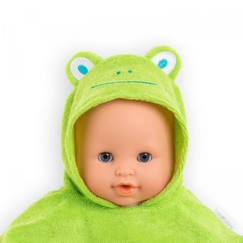 Jouet-Poupons et poupées-Poupons et accessoires-Cape de bain grenouille verte pour enfant de 3 ans et plus - Corolle