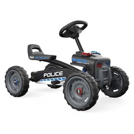 Kart Buzzy Police - BERG - Pour Enfant de 2 à 5 ans - 4 Roues - Poids Max 30 kg NOIR 1 - vertbaudet enfant 