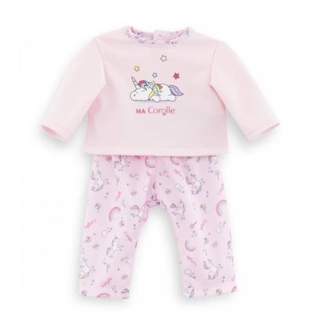 Pyjama Licorne pour poupée Ma Corolle - COROLLE - Multicolore - Mixte - A partir de 4 ans BLANC 1 - vertbaudet enfant 